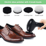Electric Shoe Polisher,4 brush heads - MekMart