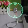 USB LED Fan Clock
