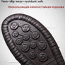 Men's Leather Roman Sandals Slippers