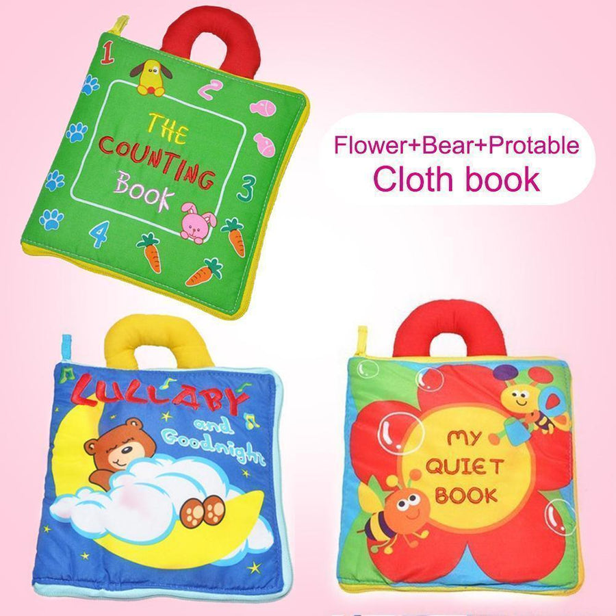 Baby's Soft Activity Books - MekMart