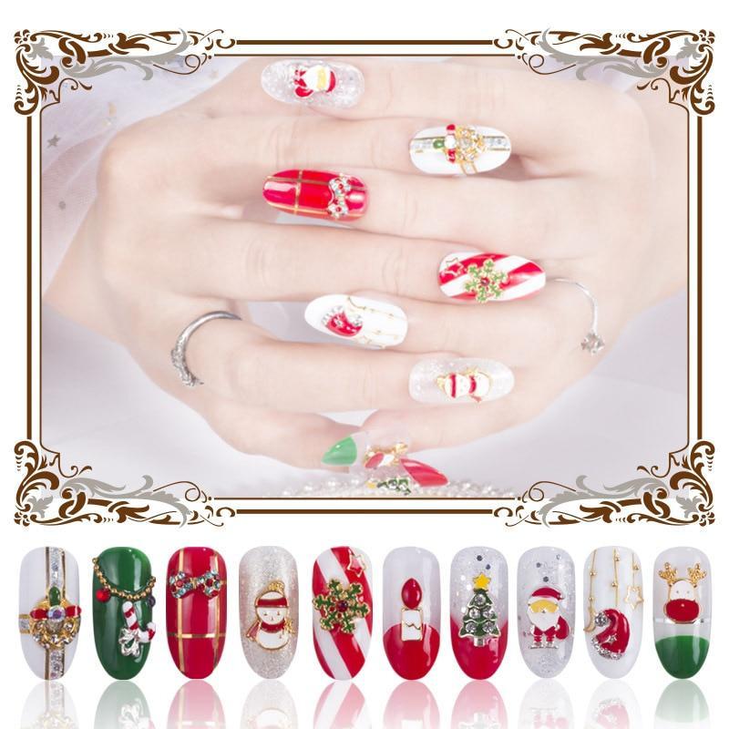 Christmas Hat Jewelry Nails Art Decorations， Buy 2, Free Shipping - MekMart