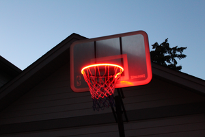 Basketball Hoop Activated LED Strip Light 6 Flash Modes - MekMart