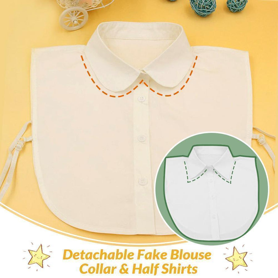 Detachable Fake Blouse Collar & Half Shirts - MekMart