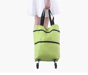 Shopping bag folding green bag - MekMart