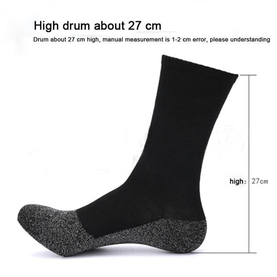 35ºF Below Ultimate Comfort Socks, 3 pairs in Black - MekMart