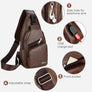 Crossbody Bag  With USB Charge Port - MekMart