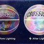 Holographic Technology Glowing Reflective Basketball - MekMart