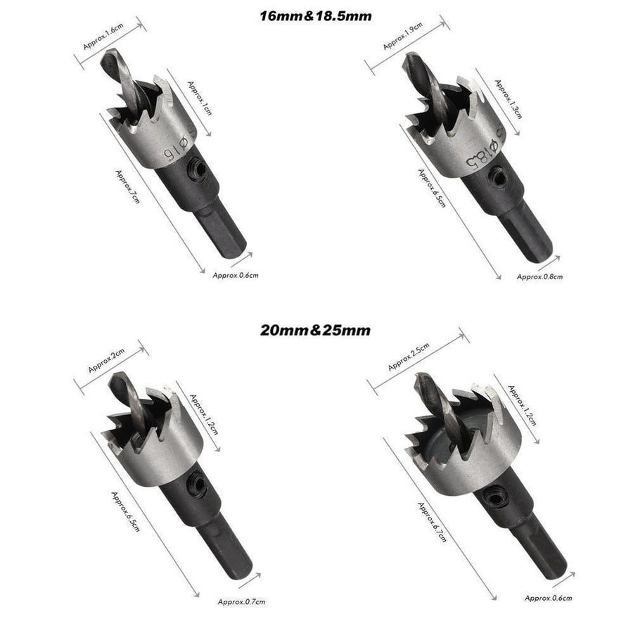 Domom 16-30MM HSS Drill Bit Hole Saw Set - MekMart