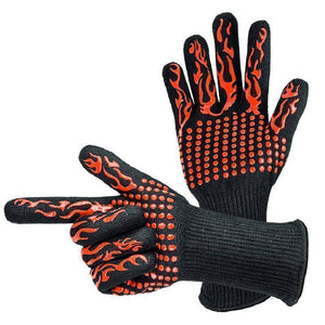 932℉(500℃) Extreme Heat Resistant BBQ Fireproof Gloves