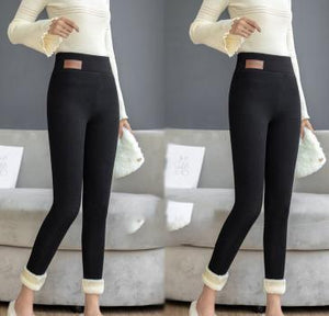 Four Style Winter tight warm thick cashmere pants - MekMart