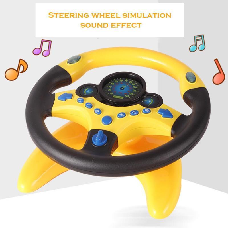 Fashionable Steering Wheel Baby Musical Developing Educational Toys - MekMart