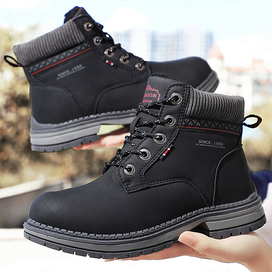 Women Winter Warm Lace Up Outdoor Ankle Boots