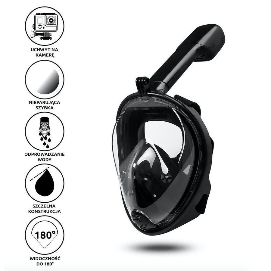 180° Seaview Full Face Snorkel Mask - MekMart