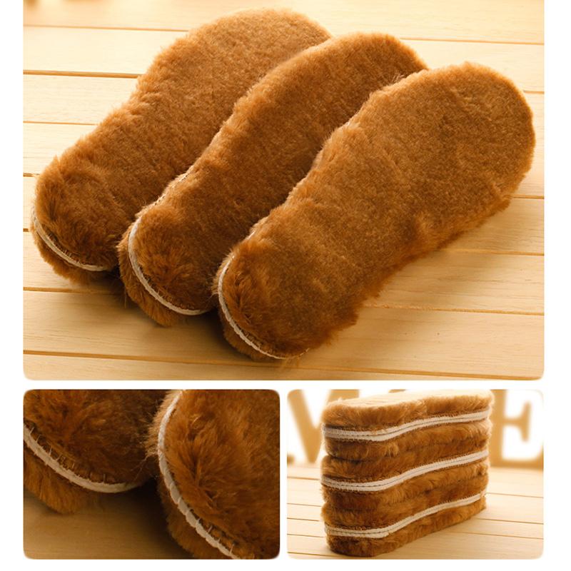 Winter Faux Sheepskin Wool Insoles - MekMart