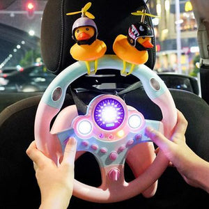 Fashionable Steering Wheel Baby Musical Developing Educational Toys - MekMart