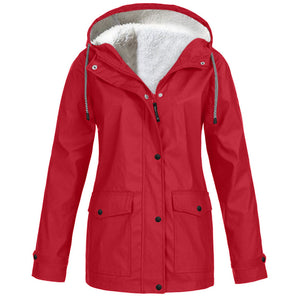 Waterproof warm outdoor jacket