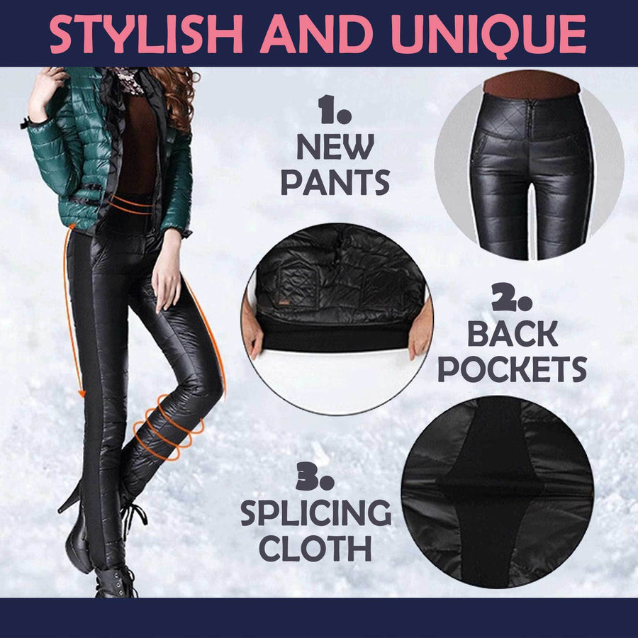 Women High Waist Down Pants - MekMart