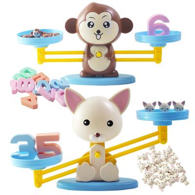 Rolling the monkey & pig balance toy - MekMart