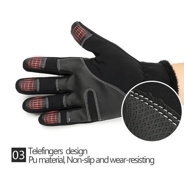 Winter Warm Waterproof Touch Screen Gloves - MekMart