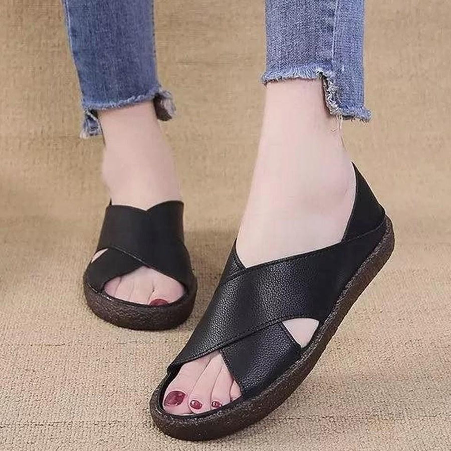 Bella Faux Leather Sandals