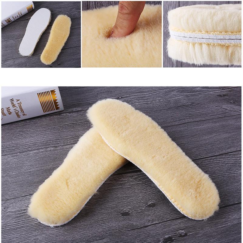 Winter Faux Sheepskin Wool Insoles - MekMart