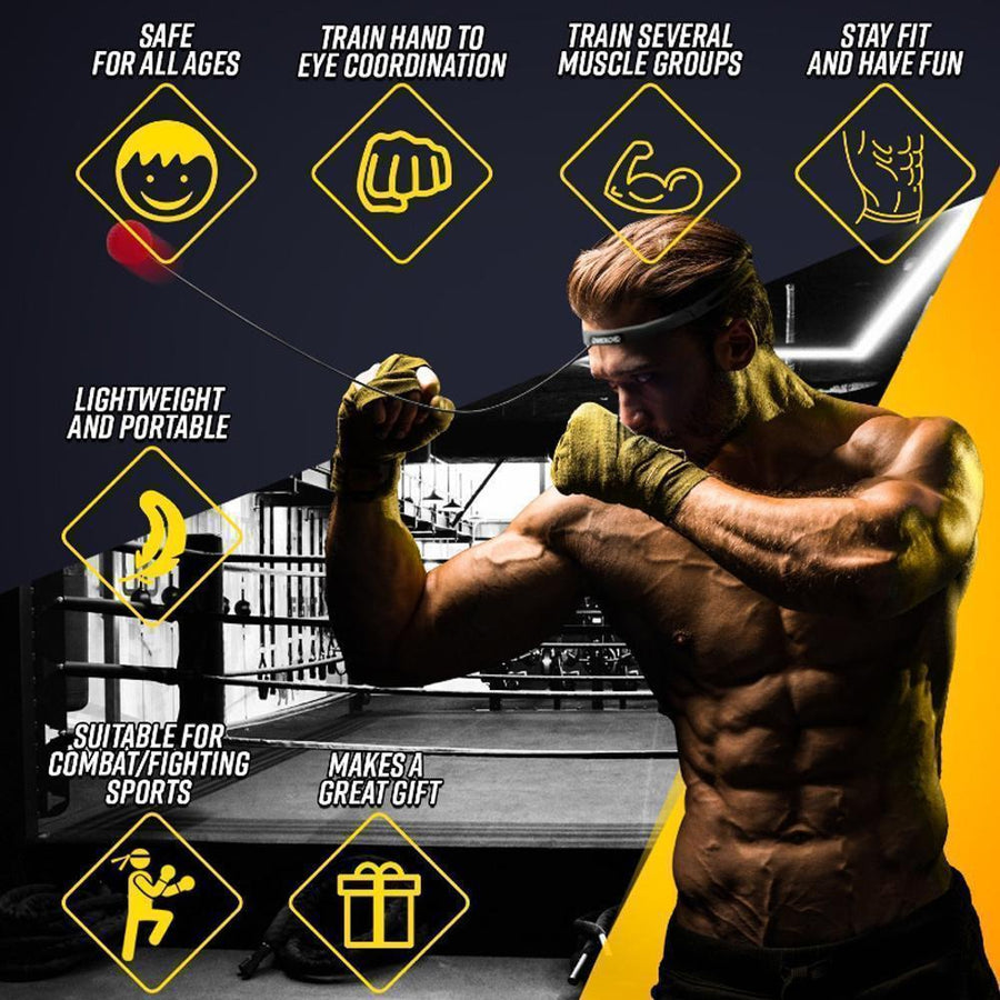 Boxing Fight Ball for Improving Reaction Speed - MekMart