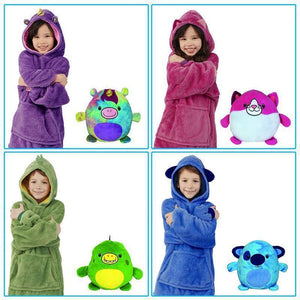 Cute Warm Comfy Oversized Pet Hoodie For Kids - MekMart