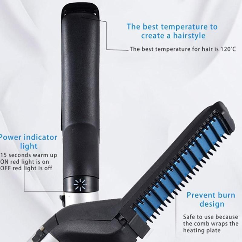 Popular new beard comb straighteners in 2020 - MekMart