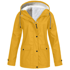 Waterproof warm outdoor jacket