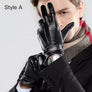 Winter men's touch screen plush gloves - MekMart