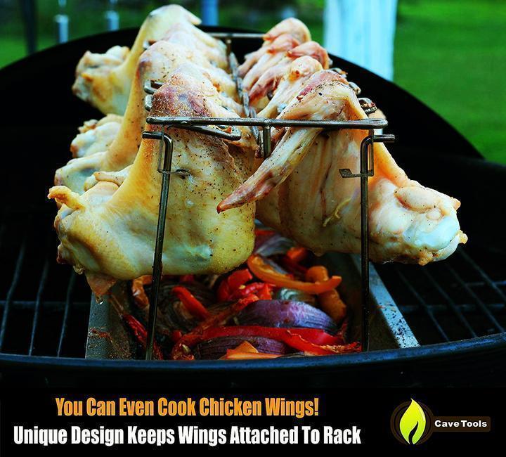 Roasted Chicken Rack Holder - MekMart