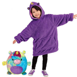 Cute Warm Comfy Oversized Pet Hoodie For Kids - MekMart