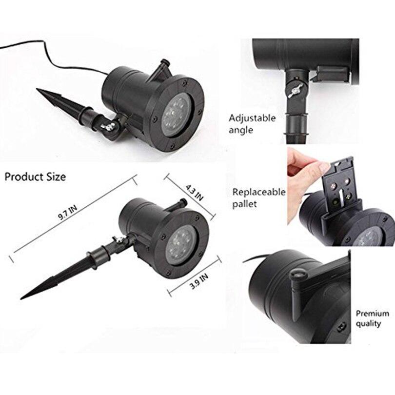 Christmas Halloween Home Decoration Projector Lights 12 Pattern - MekMart