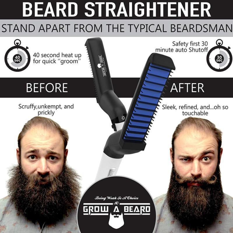 Popular new beard comb straighteners in 2020 - MekMart