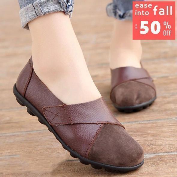 Plus Size Premium Orthopedic Leather Loafer