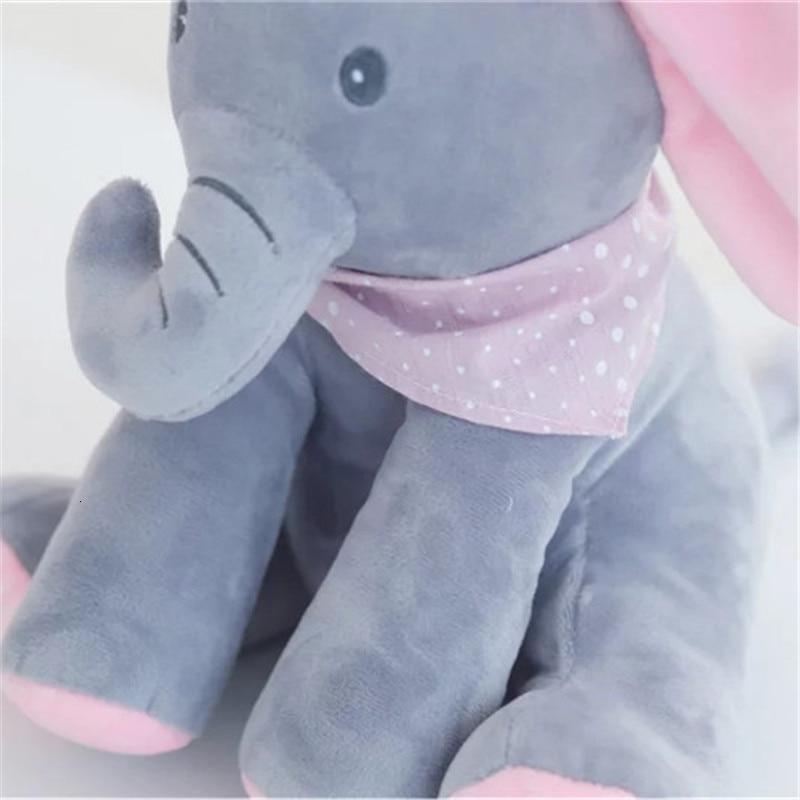 Plush Musical  Elephant Electric Toys - MekMart