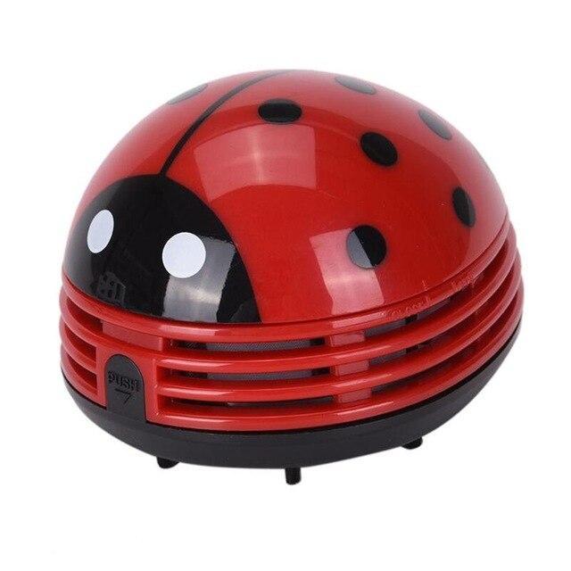 Mini Cute Ladybug Desktop Vacuum Cleaner - MekMart