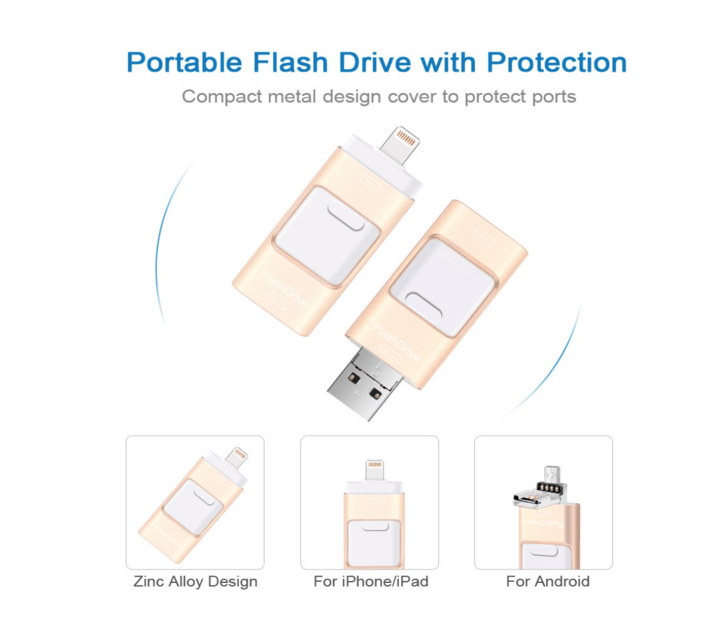 iFlash USB Drive for iPhone, iPad & Android - MekMart