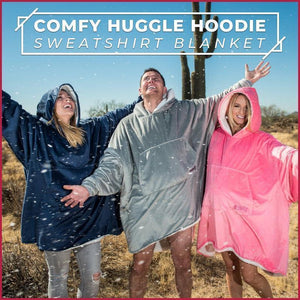 Comfy Huggle Hoodie Blanket - MekMart