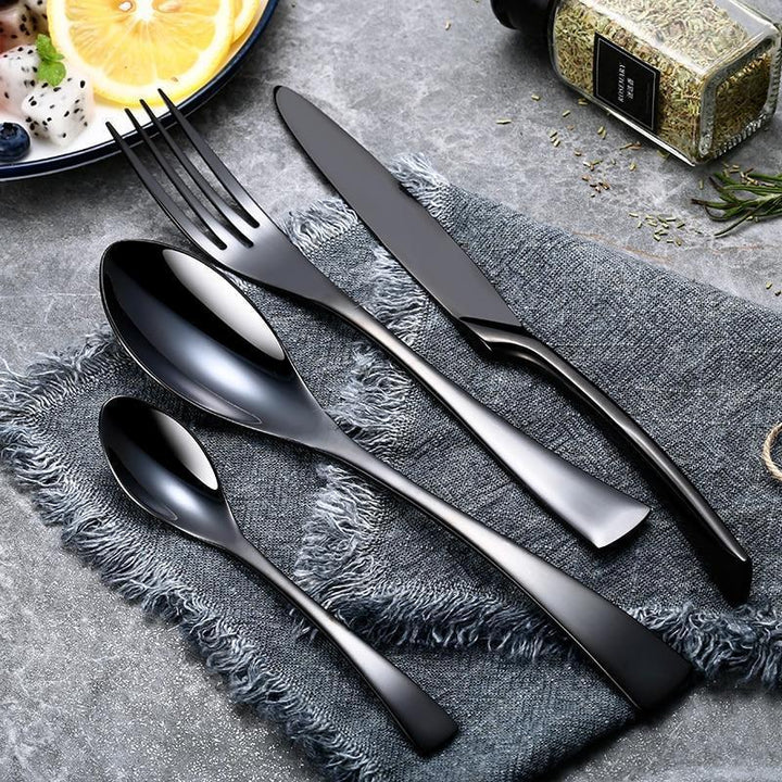 BLXCK Flatware Set - MekMart