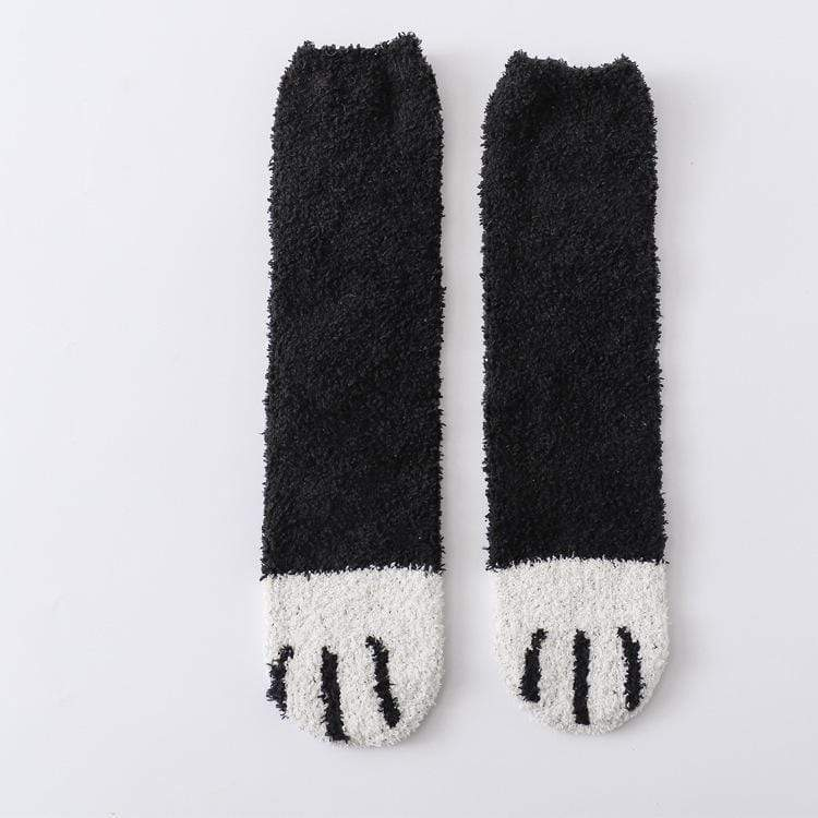 Winter Cat Claws Cute Thick Warm Sleep Floor Socks - MekMart