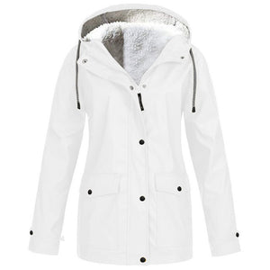 Waterproof warm outdoor jacket