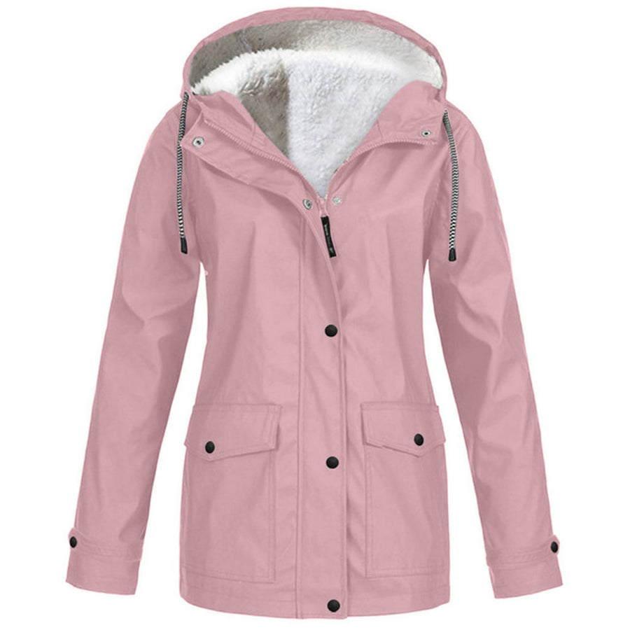 Waterproof warm outdoor jacket