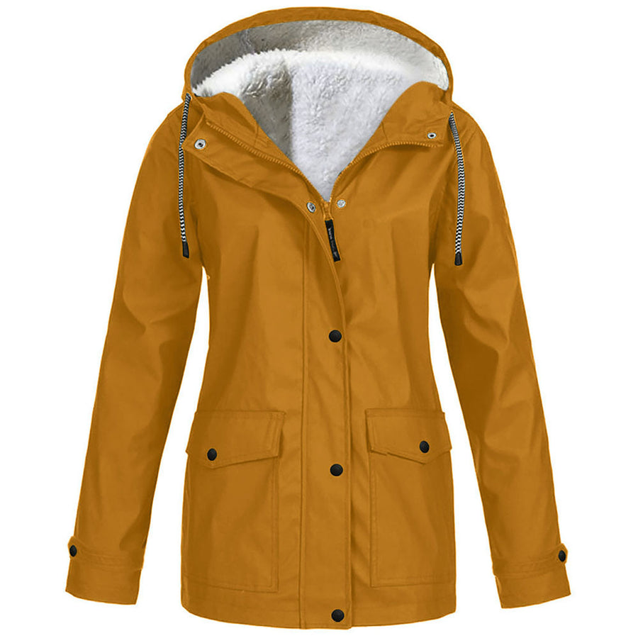 Waterproof warm outdoor jacket