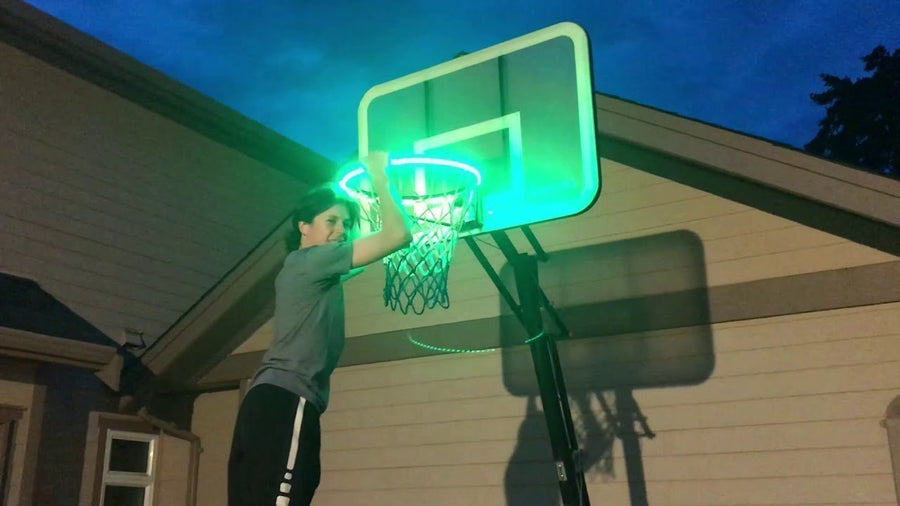 Basketball Hoop Activated LED Strip Light 6 Flash Modes - MekMart