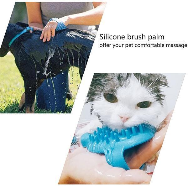 Pet Bathing Massaging Glove - Dreameans.com