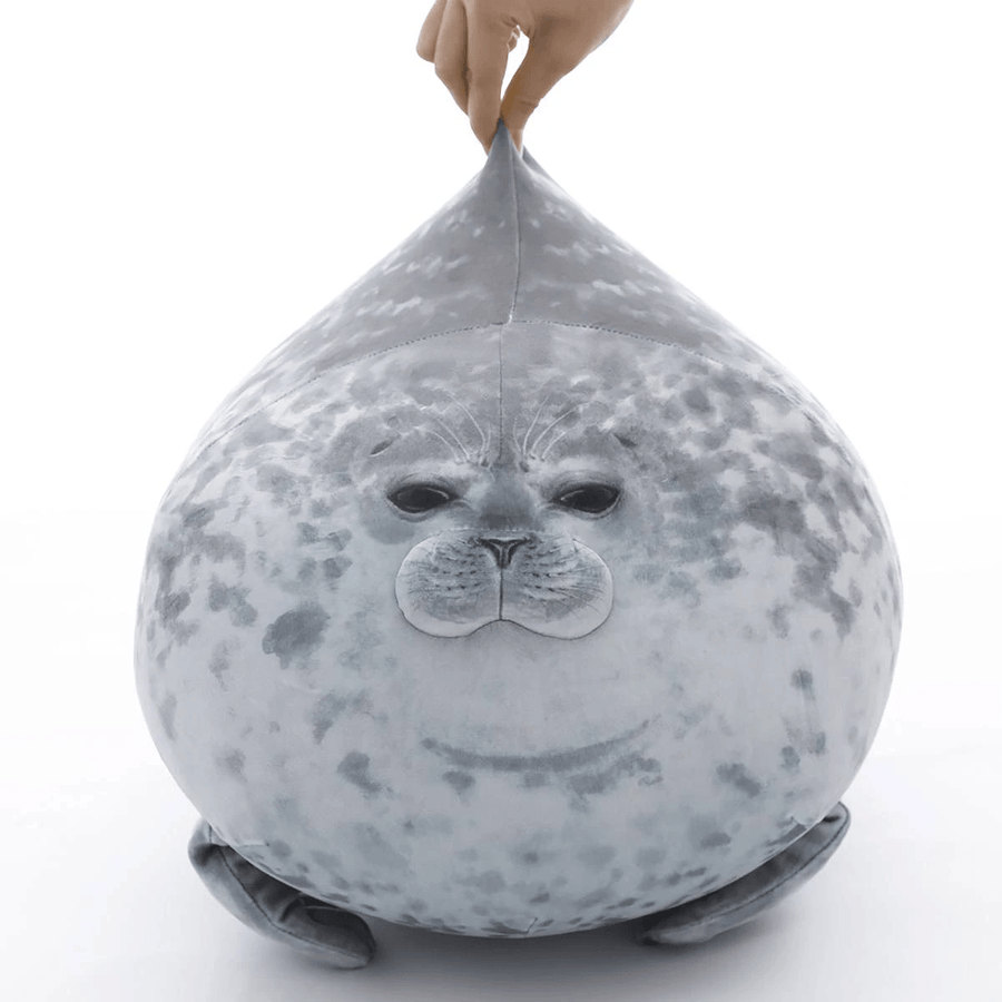 Fluffy Plush Seal Pillow - MekMart